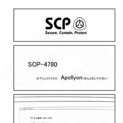 SCP-4780, SCP_Foundation, SOS / SCPをざっくり紹介334