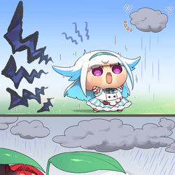 威嚇して雨雲を追い払うにじまるっとぬい👑 / April 22nd, 2026