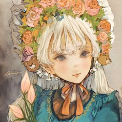 お花のヘッドドレス / May 6th, 2026