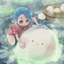 のんびりイラスト「温泉たまご」 / May 18th, 2026