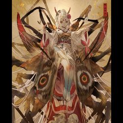 CLIPSTUDIOPAINT / 鬼蜘蛛姫 / April 4th, 2022