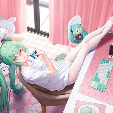 hatsune miku, VOCALOID, miku / 初音ミク