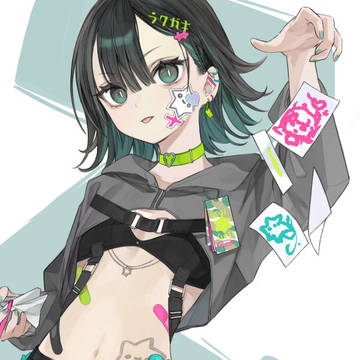 original, girl, creation / ラクガキくらいがちょうどいい