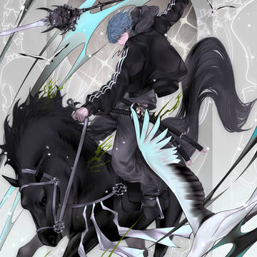 original, boy, horse / 2026-荒駆