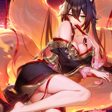 Honkai: Star Rail, Tingyun, fox ears / Fugue🎨