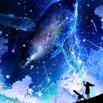 universe, galaxy, scenery / 面白くて眠れなくなる宇宙