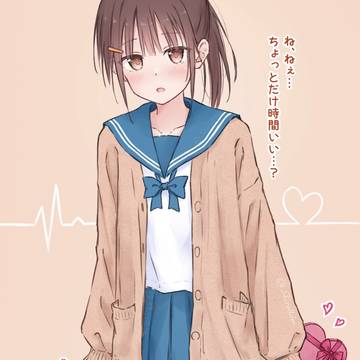 original, girl, young girl / どきどきの瞬間…