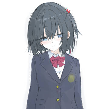 original, original character, girl / 制服rkgkクラスで目立たない少女
