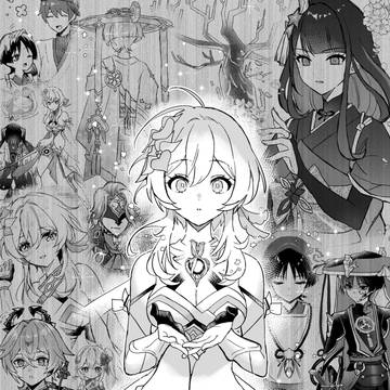 Wanderer (Genshin Impact), Lumine (Genshin Impact), Wanderer/Lumine / 愛が人形を人間に