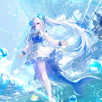 scenery, background, illustration / 絵師１００人展アニメイトコラボ作品