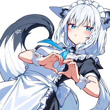 hololive, virtual YouTuber, virtual YouTuber / メイドフブちゃん