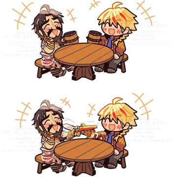 Fate/Grand Order, Edward Teach (Fate), Friendship Club / 黒髭とリチャードくん