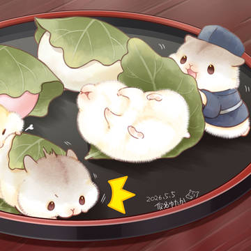 original, animal, hamster / こどもの日