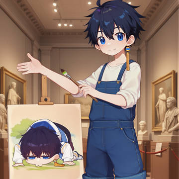 AI, shota, young boy / 太艺术了.jpg
