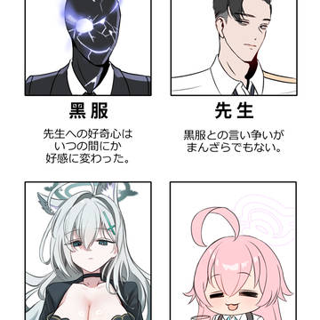 Blue Archive, illustration, Shiroko Terror / NTR漫画の登場人物