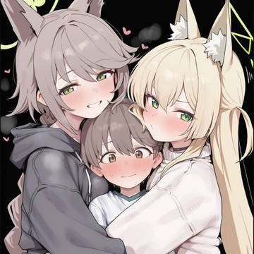 Blue Archive, hug, oneshota / おとぎとくるみ