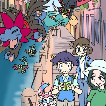 Life with Pokemon, hydreigon, Dragapult / モノズと生活316