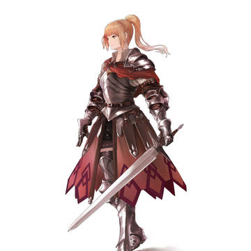 fantasy, original, female knight / よろいがーる