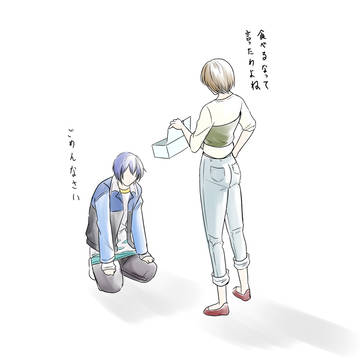KAITO, MEIKO, VOCALOID / 対比