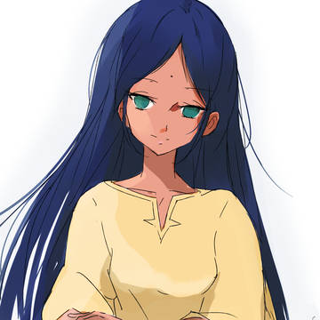 GQuuuuuuX, gundam, girl / 髪下ろしララァ