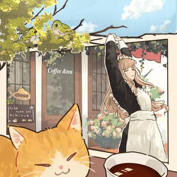 cat, cat, cat / 「猫とコーヒーときどき紅茶」プロローグ🐈🐾