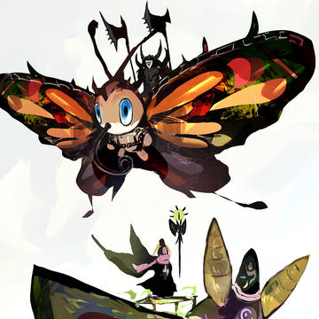 Dustox, Beautifly, Pokémon / アゲハント・ドクケイル　騎乗装備