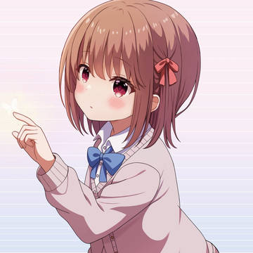high school girl, uniform, girl / 輝きの標🦋