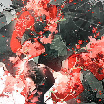 original, girl, creation / 空蝉の羽化