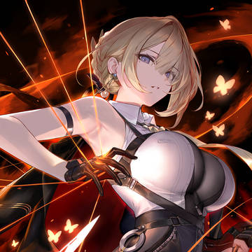 large breasts, girl, Zenless Zone Zero / イヴリン