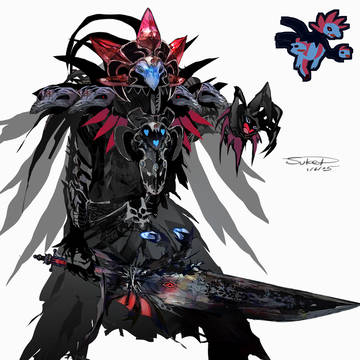 hydreigon, Pokémon, pocket monsters / サザンドラモチーフの騎士（ポケモン）
