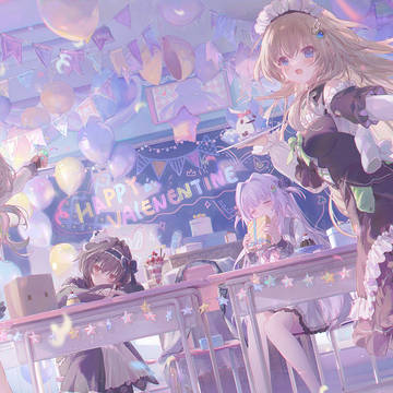 9-nine-, valentine, pixivValentineEffect / Valentine’s Day🍫