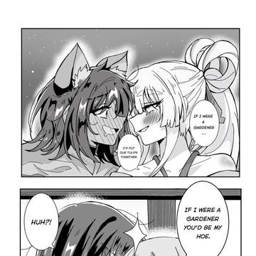 Cosmic Princess Kaguya!, Yachiyo Runami, Iroha Sakayori / YachiKagu Flirt 🤍💜💛