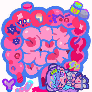 bowel, internal organs, original 1000+ bookmarks / 大小