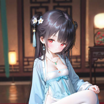 girl, young girl, beautiful girl / 古风雪糕35