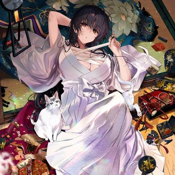 original, cat, socks / 無垢