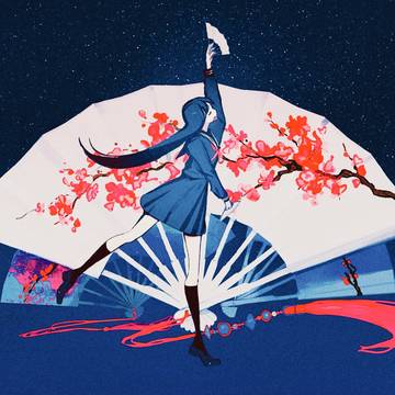 illustration, MV, guiano / The Sound of Falling Petals