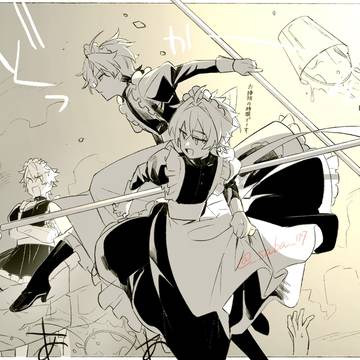 maid uniform, Genshin Impact, Flynn / お屋敷潜入捜査！☆ターゲットを捕獲せよ