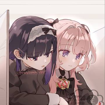 original yuri, magical girl, original / 【創作百合】現実は小説より