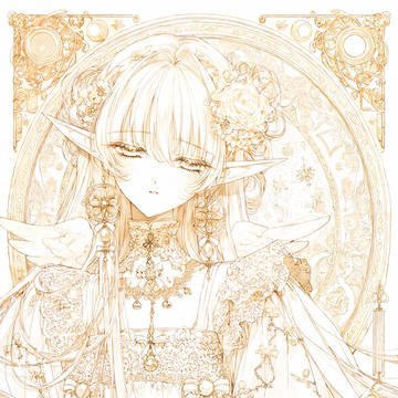 creation, original, AIart / 〈無題〉