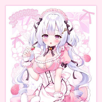 two-side up, original, maid / いちごみるくノエルちゃん🍓