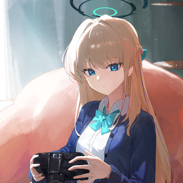 girl, Blue Archive, 100 Day Challenge / 飛鳥馬トキ(day17)