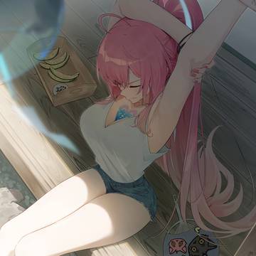 Wuthering Waves, WutheringWaves, Aemeath / お腹いっぱい
